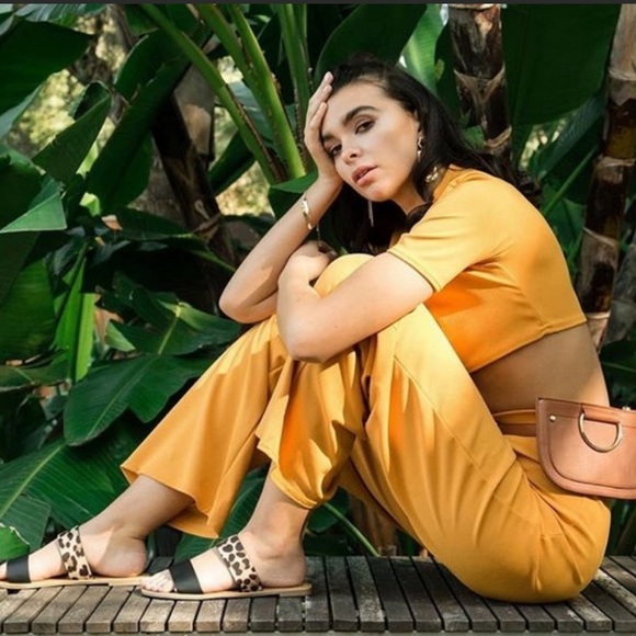 Leopard print sandals - Picture 2 of 3